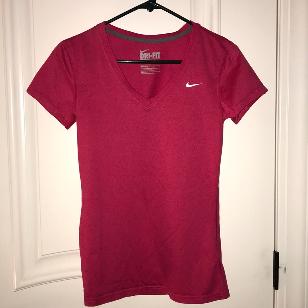 Nike Pink Dri-Fit Tee (XS)